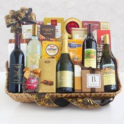California Splendor Wine and Gourmet Gift Basket