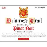 Primrose Trail 2017 Pinot Noir Grand Reserve, Sonoma Coast