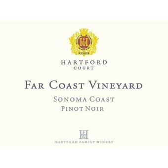 Hartford Court 2015 Pinot Noir, Far Coast Vyd., Sonoma Coast