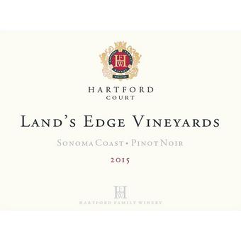 Hartford Court 2015 Pinot Noir, Land's Edge Vyds., Sonoma Coast