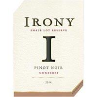 Irony 2014 Pinot Noir, Small Lot Reserve, Monterey