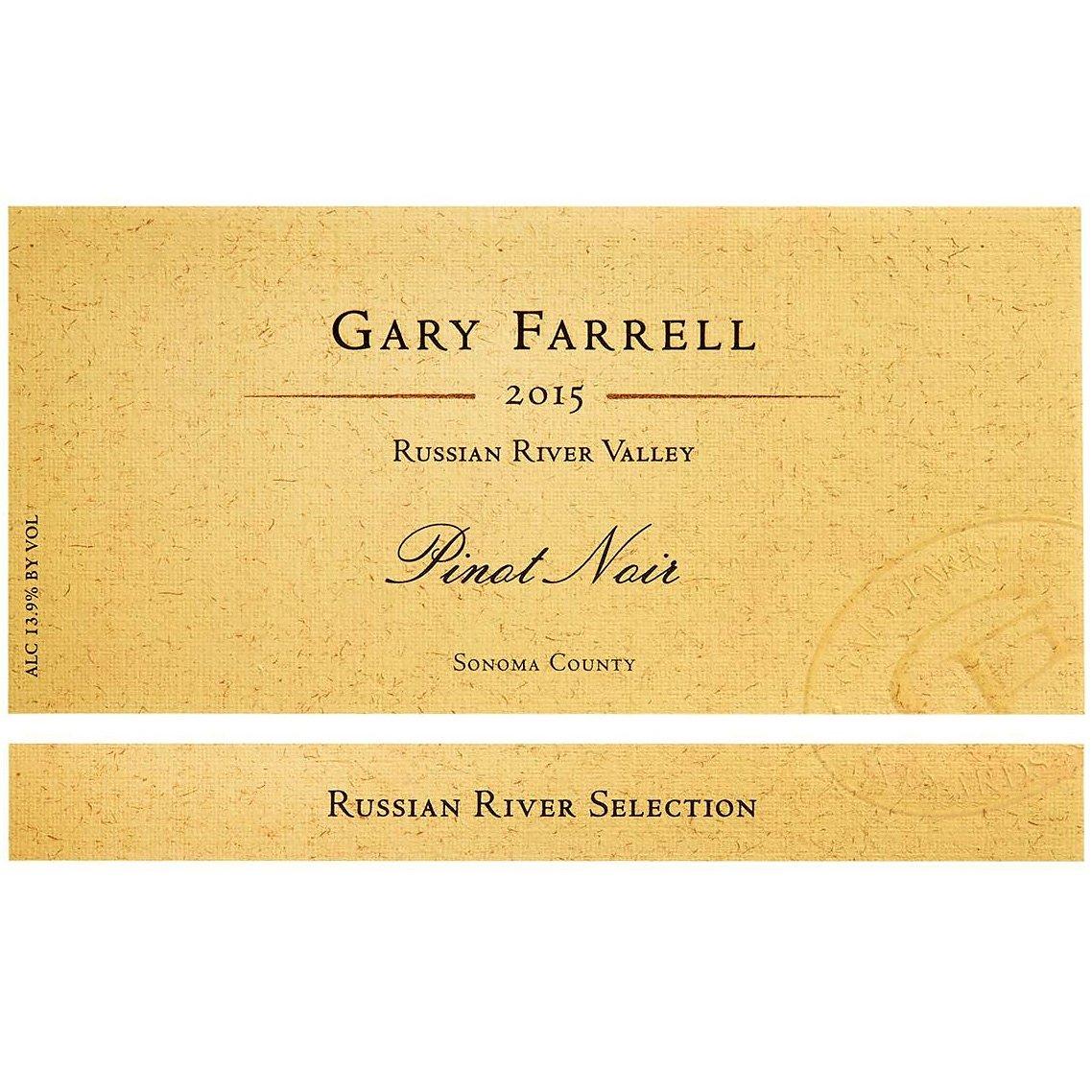 Gary Farrell 2015 Pinot Noir, Russian River Valley Selection