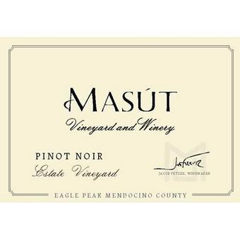 Masut 2015 Estate Pinot Noir, Eagle Peak, Mendocino