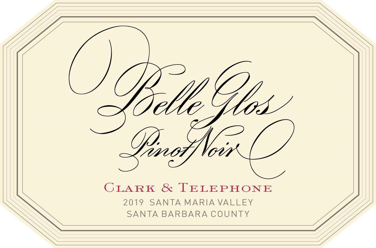 Belle Glos 2019 Pinot Noir, Clark & Telephone Vineyard, Santa Maria Valley