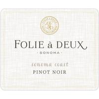 Folie A Deux 2018 Pinot Noir, Sonoma Coast