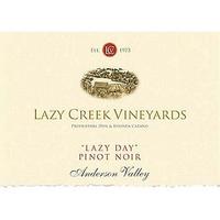 Lazy Creek 2017 Pinot Noir, Lazy Day, Anderson Valley