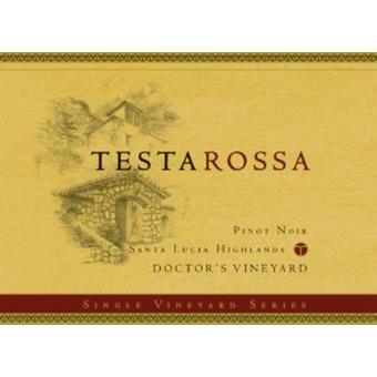 Testarossa 2014 Pinot Noir, Doctor's Vyd., Santa Lucia Highlands
