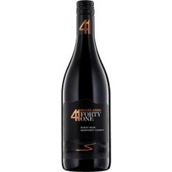 Highlands 41 2021 Pinot Noir, Monterey County