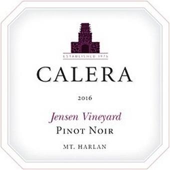 Calera 2016 Pinot Noir, Jensen Vyd., Mt. Harlan
