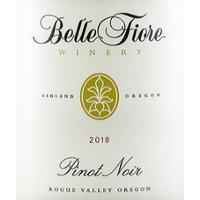 Belle Fiore 2018 Pinot Noir, Rogue Valley, Oregon