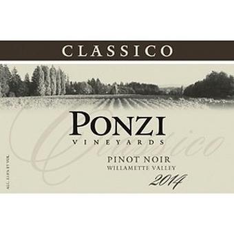 Ponzi 2014 Pinot Noir, Classico, Willamette Valley