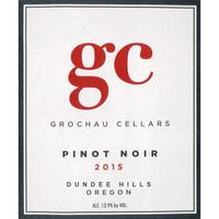 Grochau 2015 Pinot Noir, Dundee Hills, Willamette Valley
