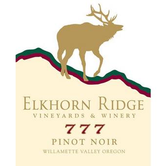 Elkhorn Ridge 2019 Pinot Noir 777, Willamette Valley