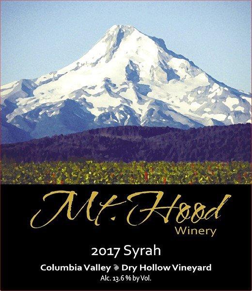 Mt. Hood 2017 Syrah, Columbia Valley