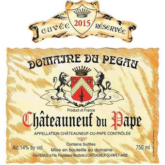 Chateauneuf du Pape 2015 Cuvee Reservee, Domaine de Pegau
