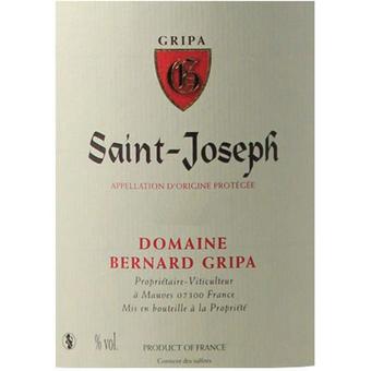 Domaine Bernard Gripa 2020 Saint Joseph Rouge