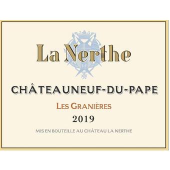 Chateau La Nerthe 2019 Chateauneuf-du-Pape, Les Granieres