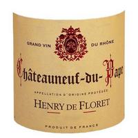 Henry de Floret 2020 Chateauneuf du Pape