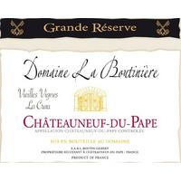 Domaine La Boutiniere 2017 Chateauneuf du Pape, Les Crau Vieilles Vignes, Grande Reserve