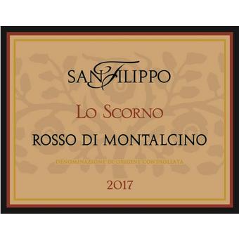 San Filippo 2017 Rosso di Montalcino, Lo Scorno