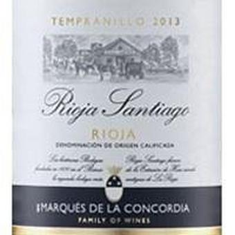 Rioja 2013 Tempranillo, Santiago