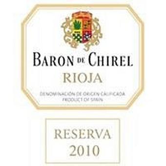 Baron De Chirel 2010 Rioja Reserva, Marques De Riscal