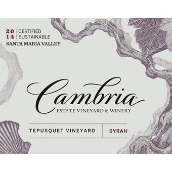 Cambria 2014 Syrah, Tempusquet Vyd., Santa Maria Valley