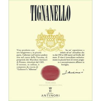 Tignanello 2019 Toscana IGT Marchesi Antinori