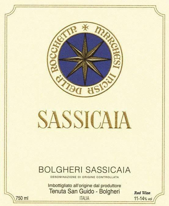 Sassicaia 2018 Tenuta San Guido, Bolgheri-Sassicaia
