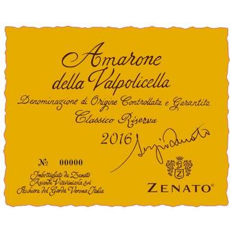 Zenato 2016 Amarone Classico Riserva, Sergio Zenato