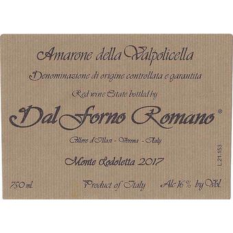Dal Forno Romano 2017 Amarone Classico DOCG