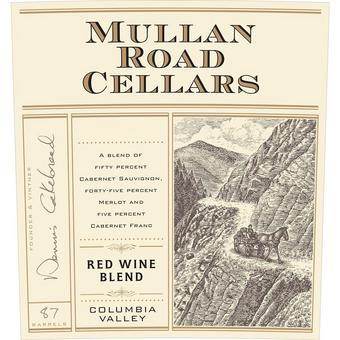 Mullan Road 2016 Red Blend, Cakebread, Columbia Valley