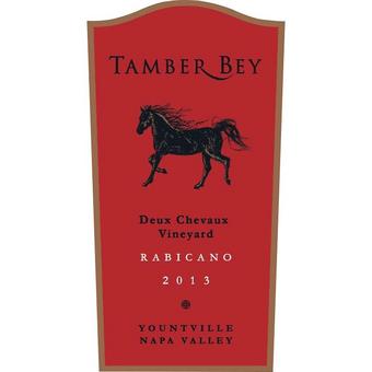 Tamber Bey 2013 Rabicano Red Blend, Deux Chevaux Vyd., Yountville, Napa Vly.