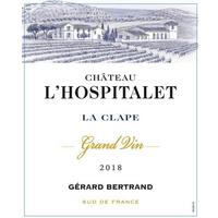 Gerard Bertrand 2018 Chateau L'Hospitalet Red, La Clape, Languedoc