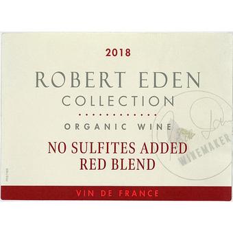Robert Eden Collection 2018 Red Blend, Organic, France