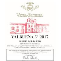 Vega Sicilia 2017 Valbuena, Ribera del Duero