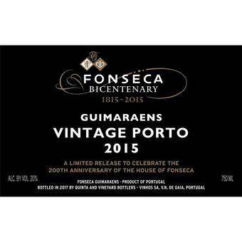 Fonseca 2015 Guimaraens Bicentenary Vintage Port