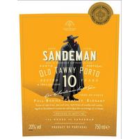 Sandeman 10 year Reserve Tawny Port Gift with 2 Glasses
