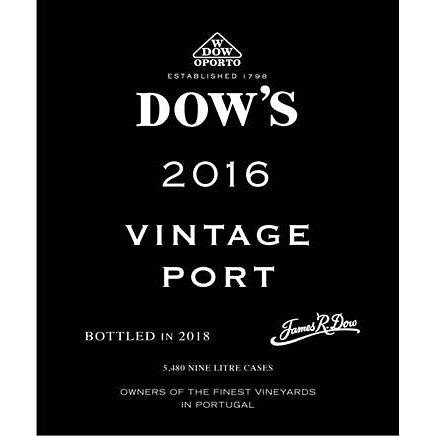 Dow's 2016 Vintage Port