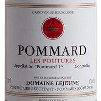 Domaine LeJeune Les Poutures Premier Cru 2021, Pommard