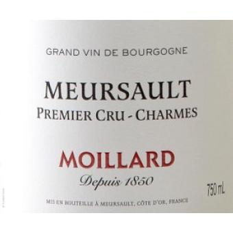 Moillard 2016 Meursault Charmes 1er Cru