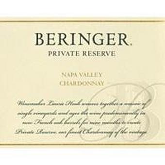 Beringer 2014 Chardonnay, Private Reserve, Napa Valley