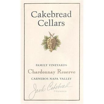 Cakebread 2015 Reserve Chardonnay, Napa Valley