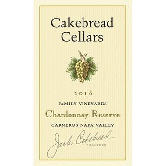 Cakebread 2016 Reserve Chardonnay, Napa Valley
