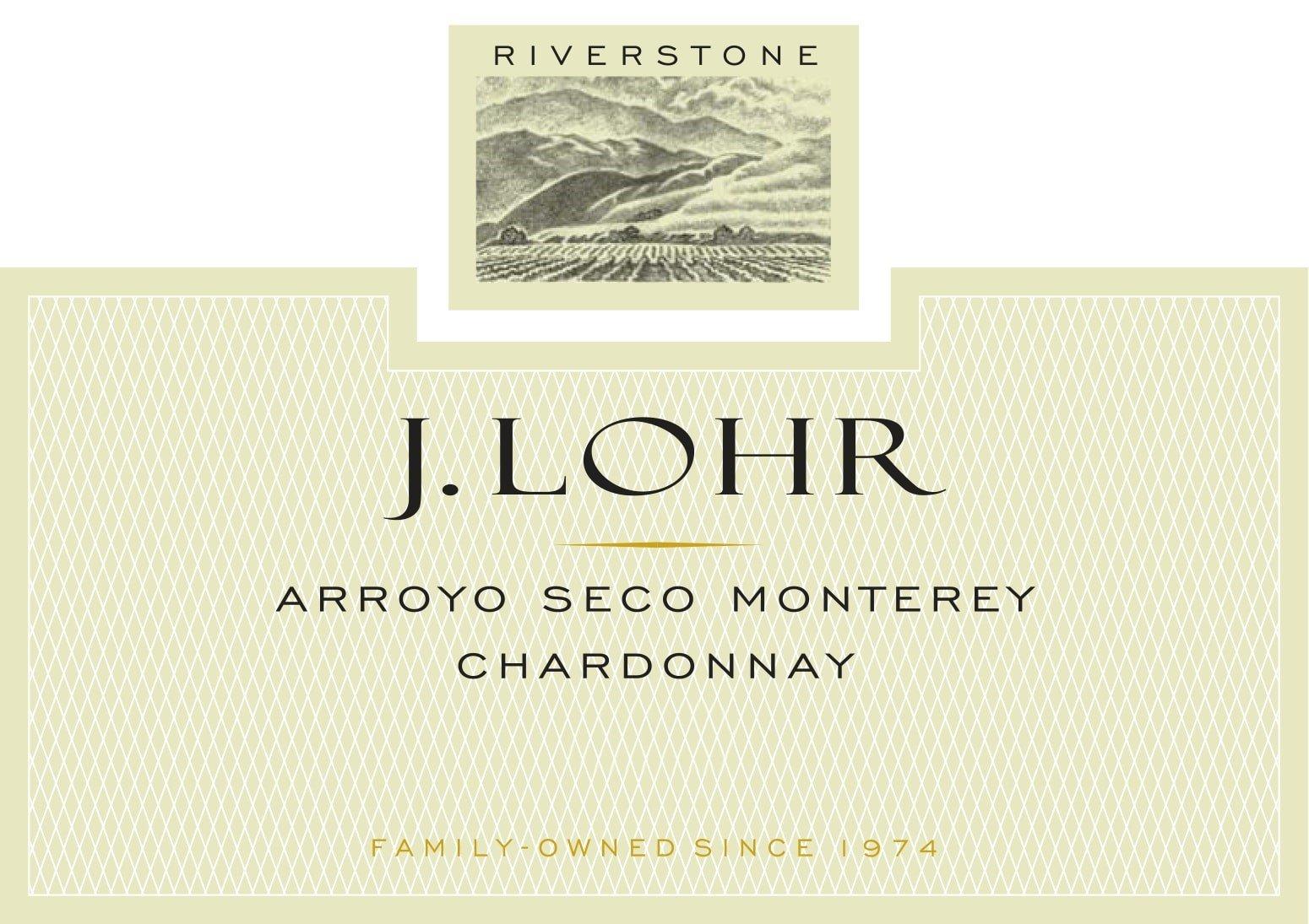 J. Lohr 2019 Chardonnay, Riverstone, Arroyo Seco