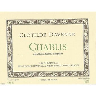 Clotilde Davenne 2018 Chablis