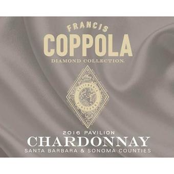 Coppola 2016 Chardonnay, Pavilion, Santa Barbara, Sonoma