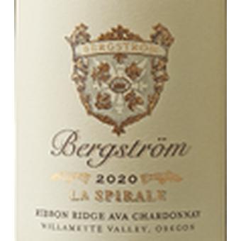 Bergstrom 2020 Chardonnay, La Spirale Vyd., Willamette Valley