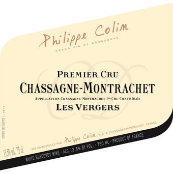 Philippe Colin 2017 Chassagne-Montrachet, Les Vergers 1er Cru
