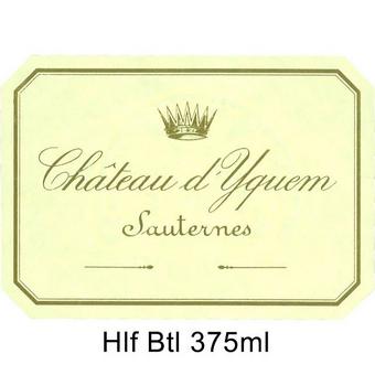 Chateau D'Yquem 2013 Premier Grand Cru Sauternes, 375ml- Hlf Btl